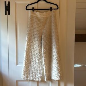 Zara feather texture pants